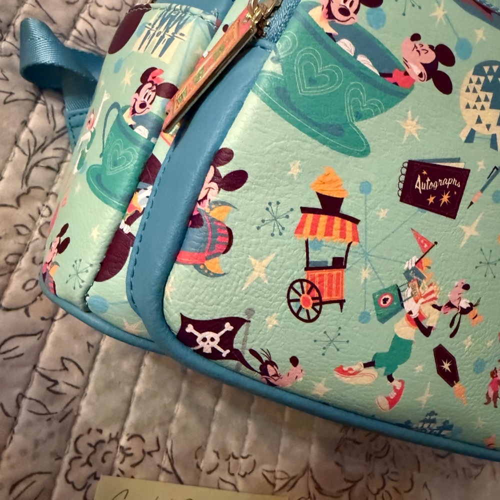 Disney Parks play in the parks 2024 backpack and matching large wallet. - Picture 8 of 10